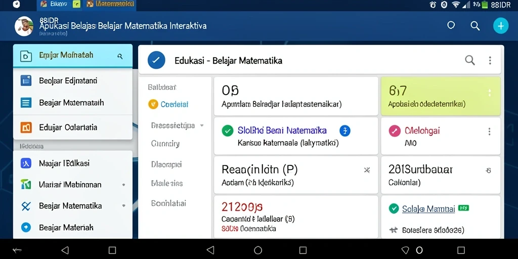 Tampilan antarmuka aplikasi 88IDR yang interaktif dan menarik.