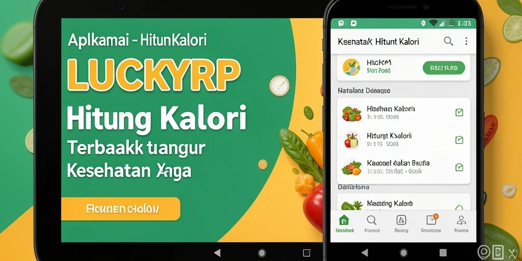 Tampilan antarmuka LUCKYRP yang sederhana dan informatif.