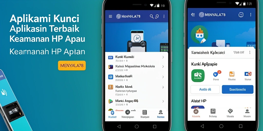 Tampilan antarmuka aplikasi Kunci Aplikasi MENYALA78 yang menarik.