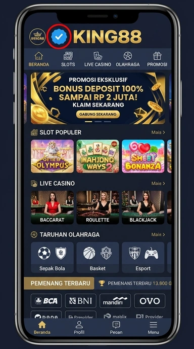 Kanal Resmi king88 untuk Pengguna Android Indonesia